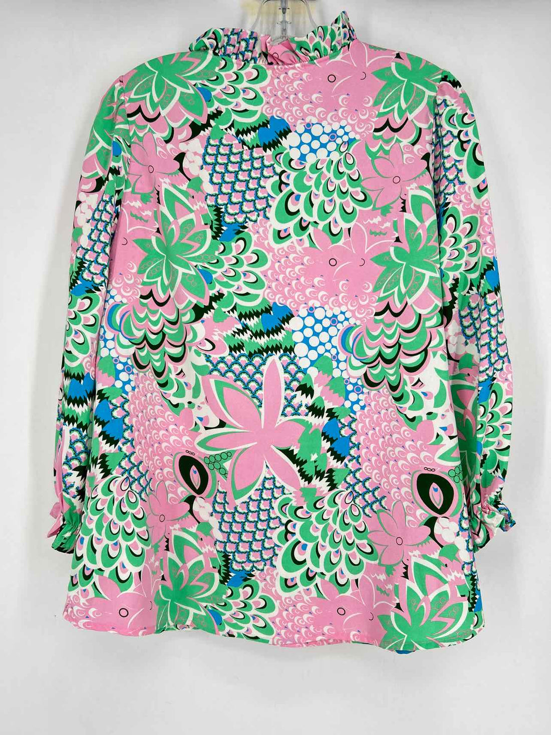 Jodifl Size M Pink Print Long Sleeve