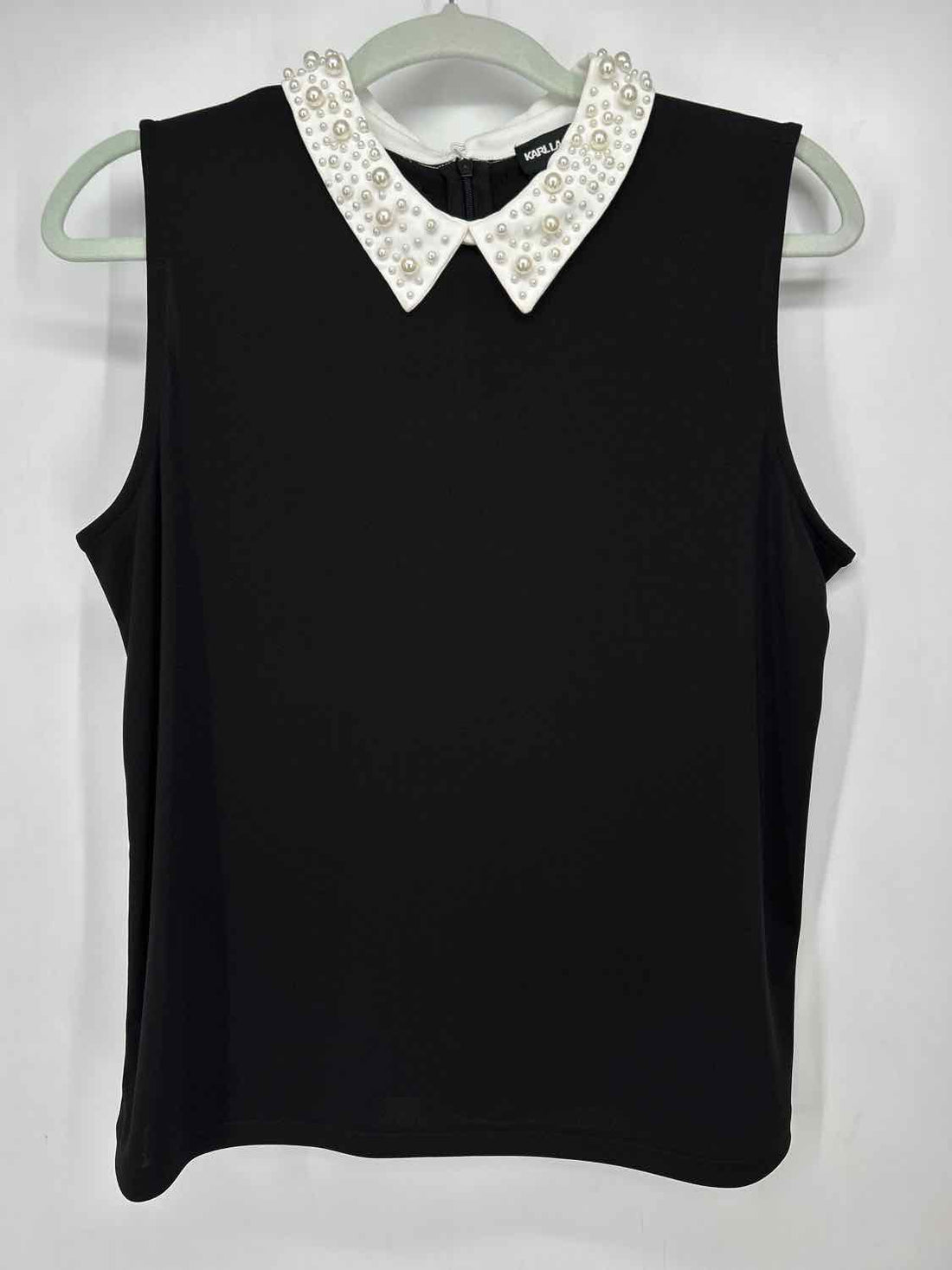 Karl Lagerfeld Size M Black & White Sleeveless a