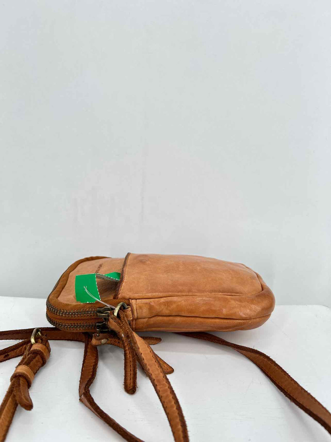 Marta Ponti Cognac Leather Pre Owned Crossbody