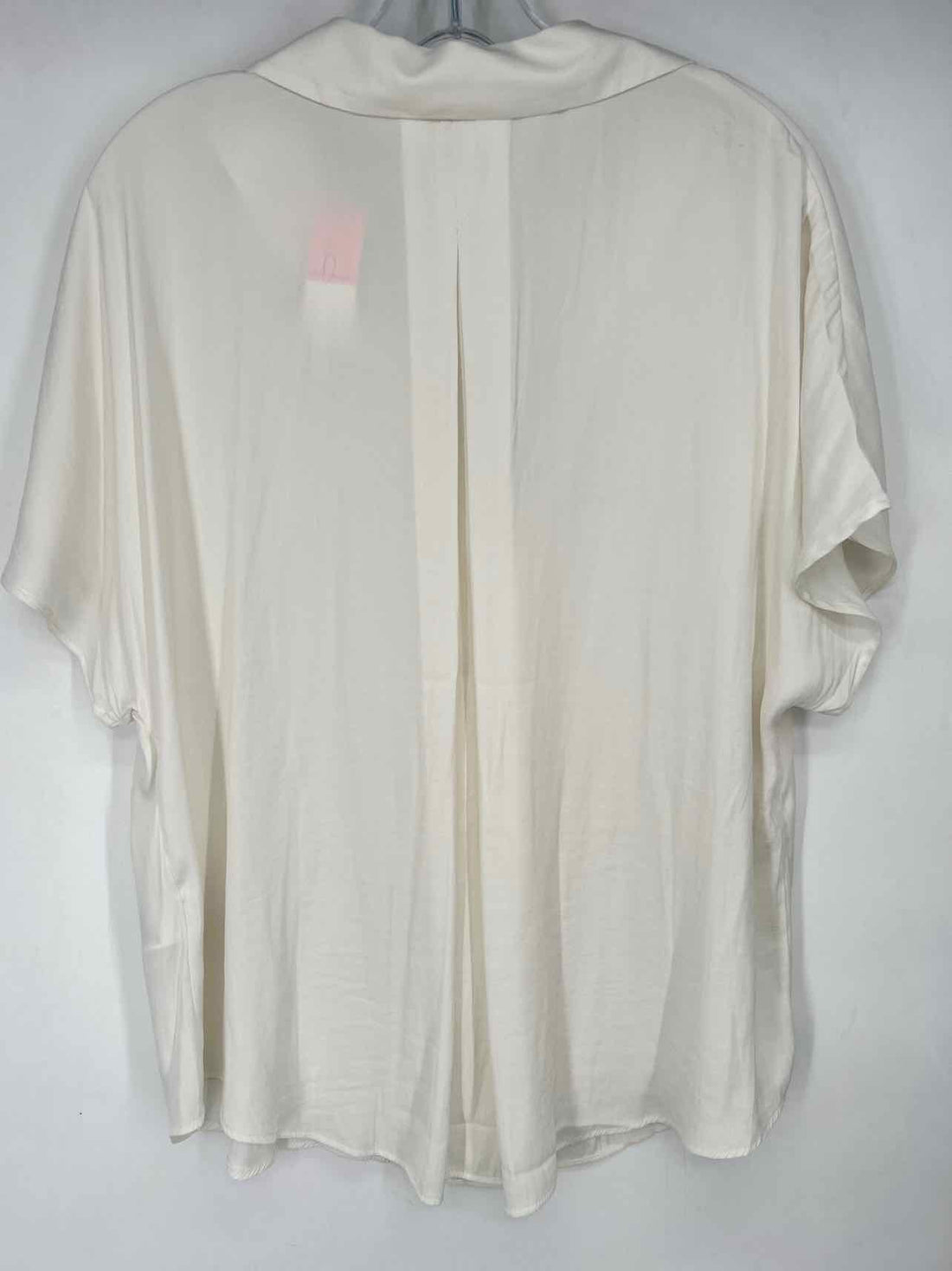 Banana Republic Size L Tall White Short Sleeve