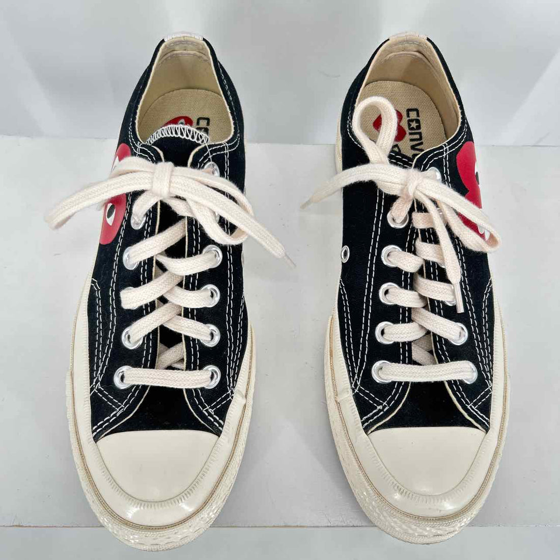 Converse Women Size 7 Black & White Sneakers