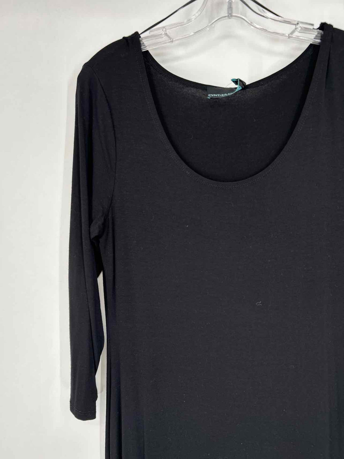 Cynthia Rowley Size M Black Long Sleeve Maxi