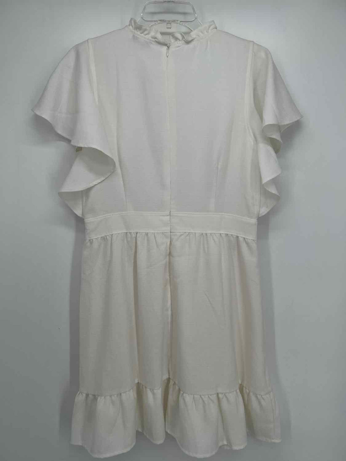 Express x Ladygang Size 12 White Dress
