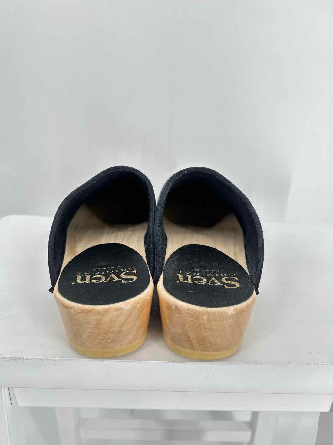 Sven Original Women Size 40 Black Clogs