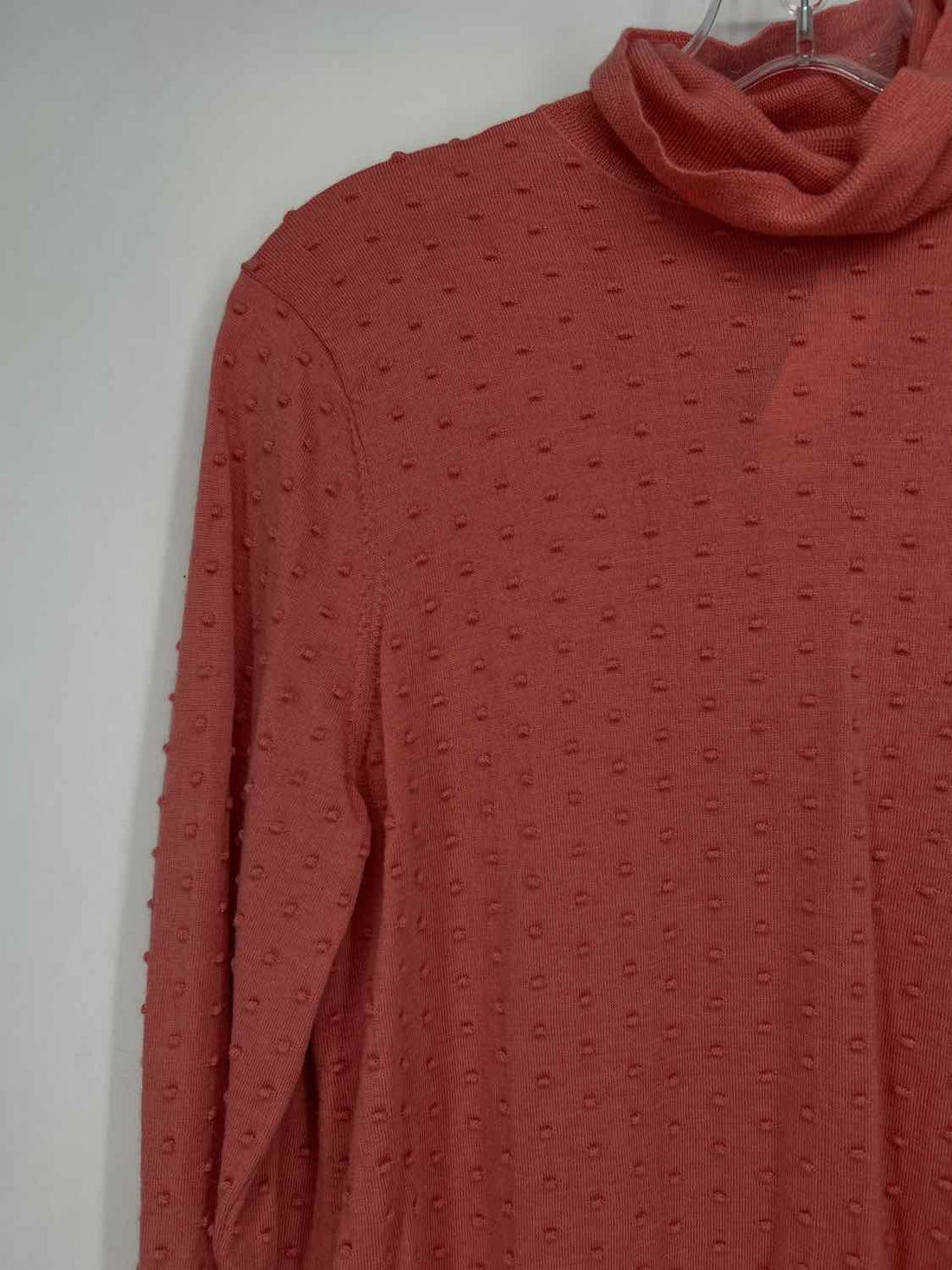Cos Size L Pink Textured Long Sleeve