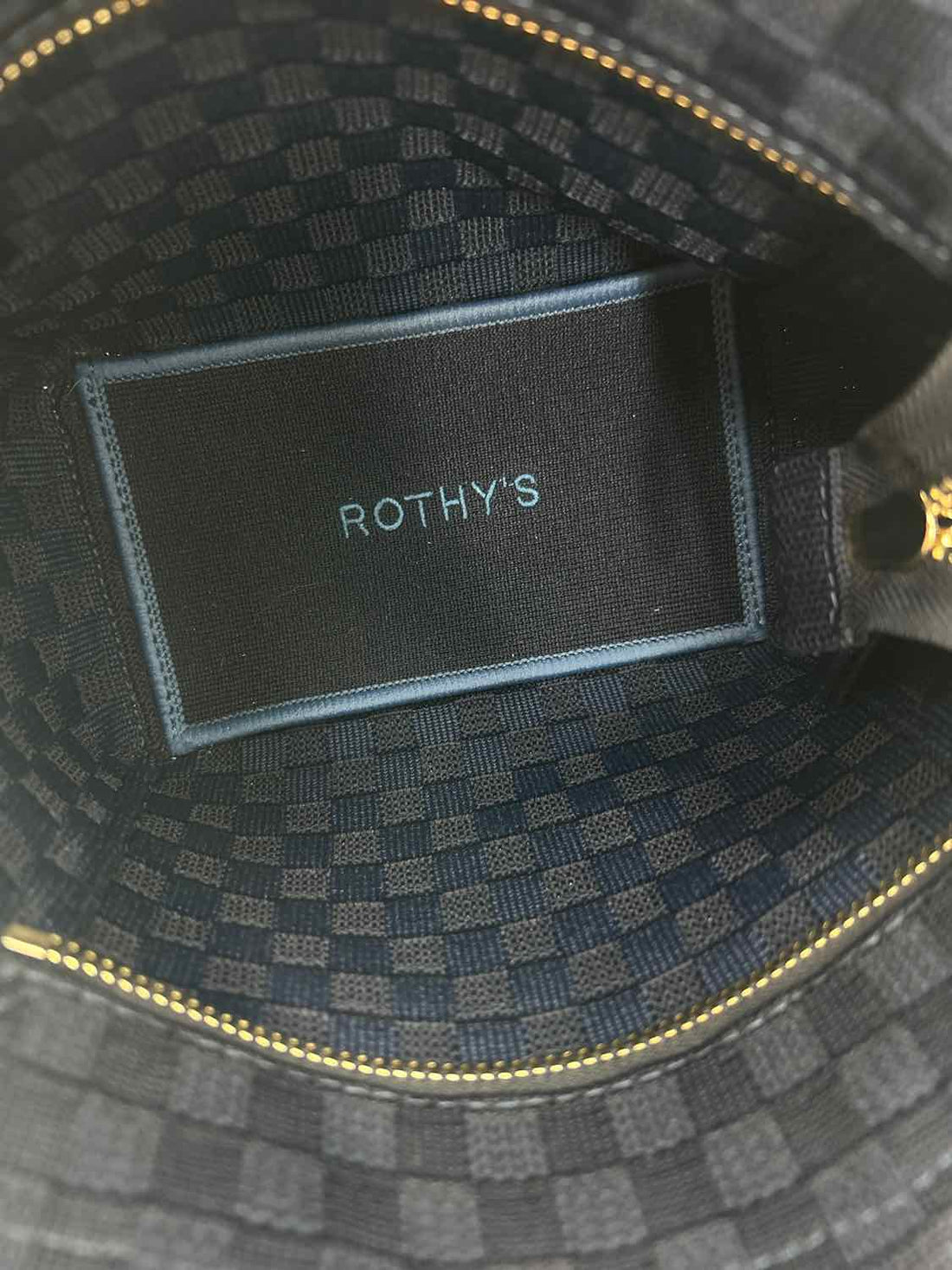 Rothys Navy Mini Satchel