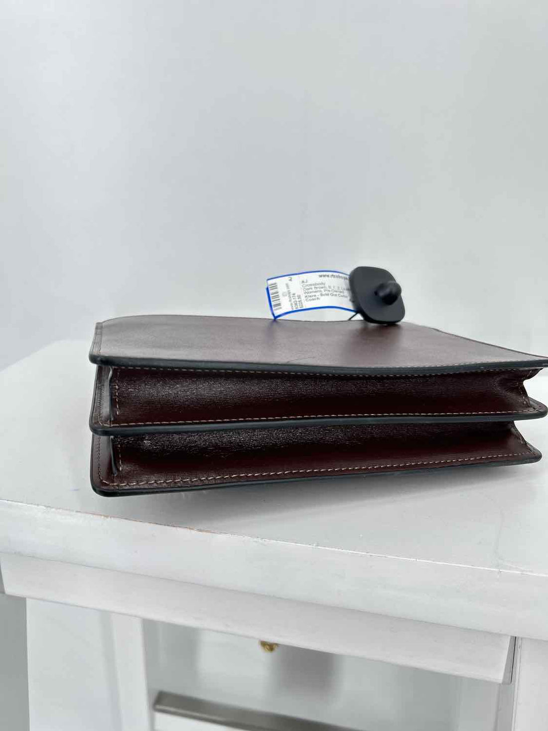 Coach Dark Brown Leather Crossbody