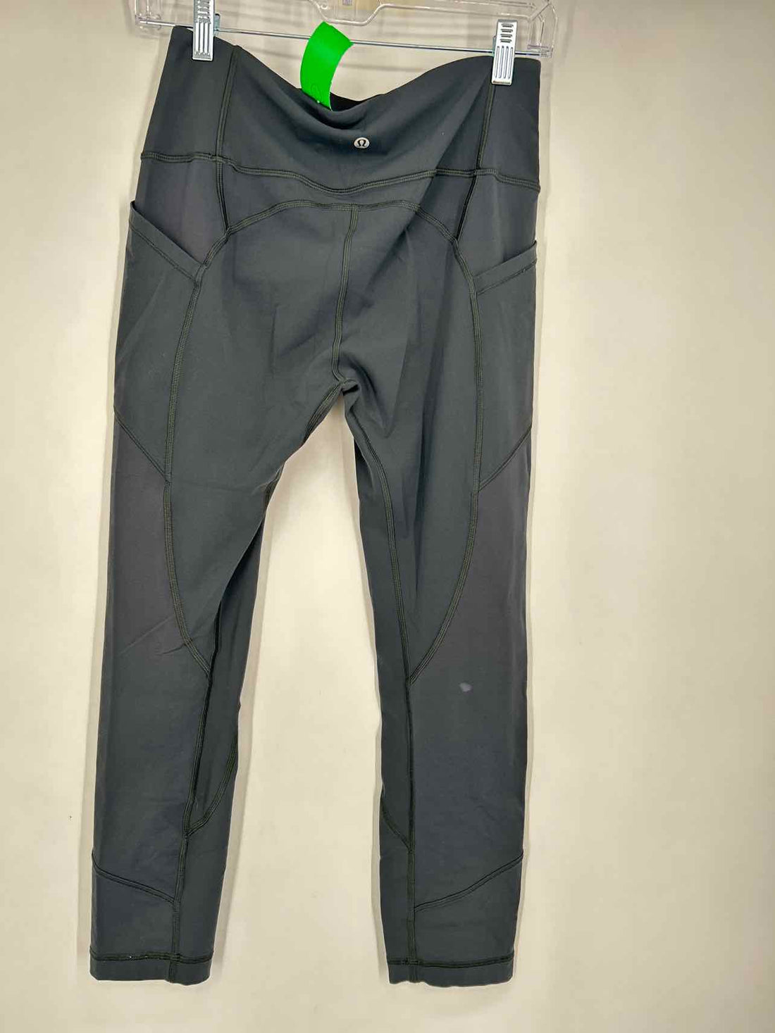 Lululemon Size 8 Dark Gray Active Leggings