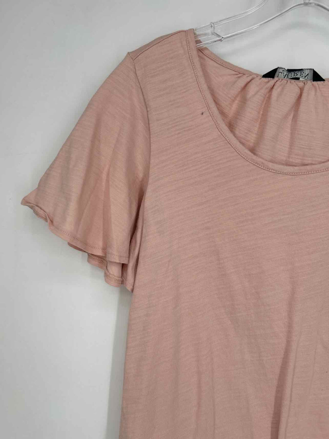 Lauren Ralph Lauren Size M Light Pink Short Sleeve