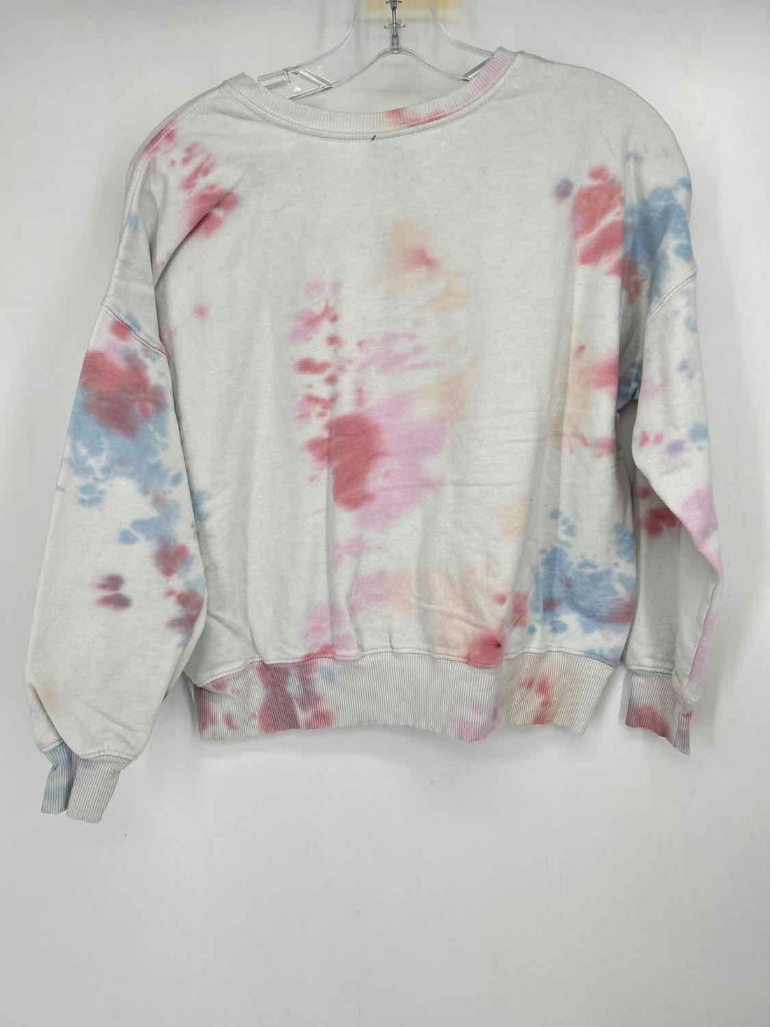 AR-33 Size XS White Tie Dye Sweatshirt