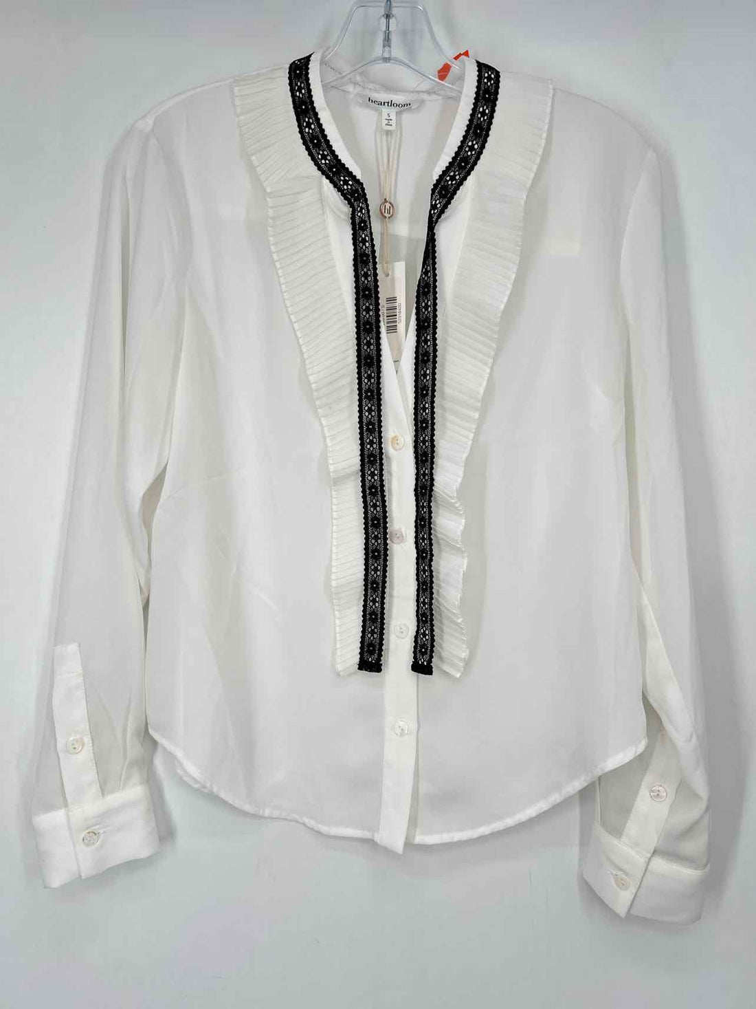 Heartloom Size S White NWT Long Sleeve