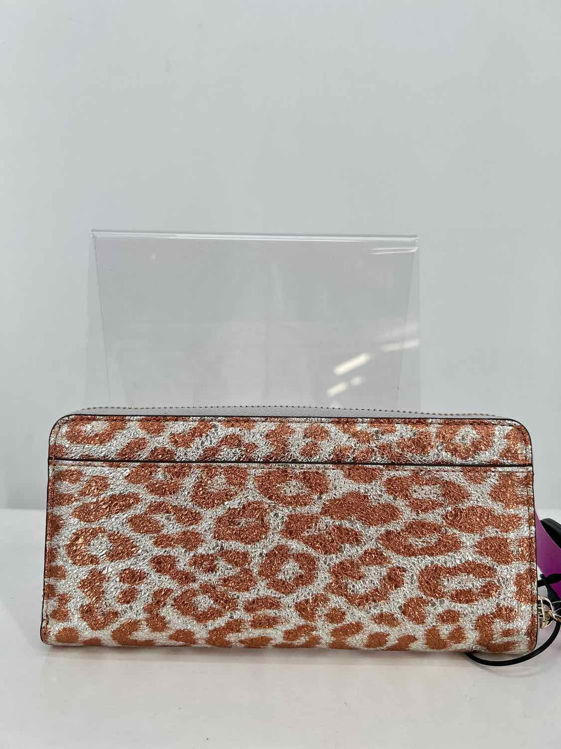 Kate Spade Leopard Metallic Rare Wallet