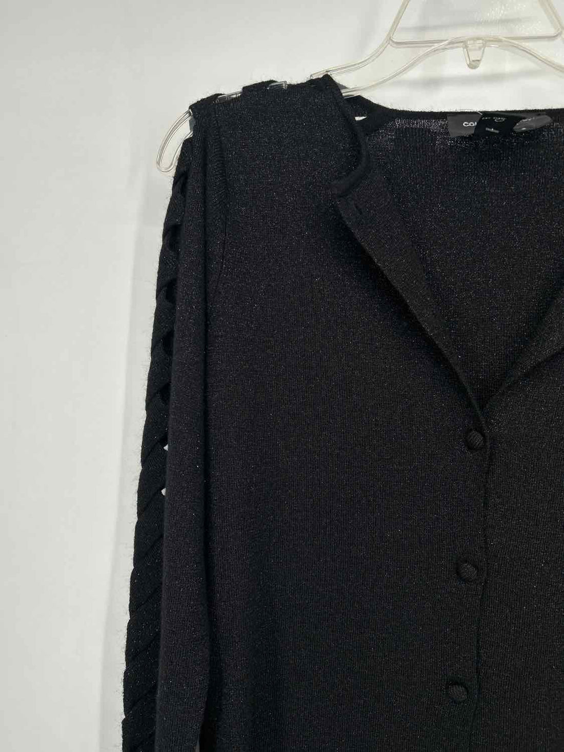 Colette Mordo for Sadimara S Black Shimmer Wool Blend Holiday