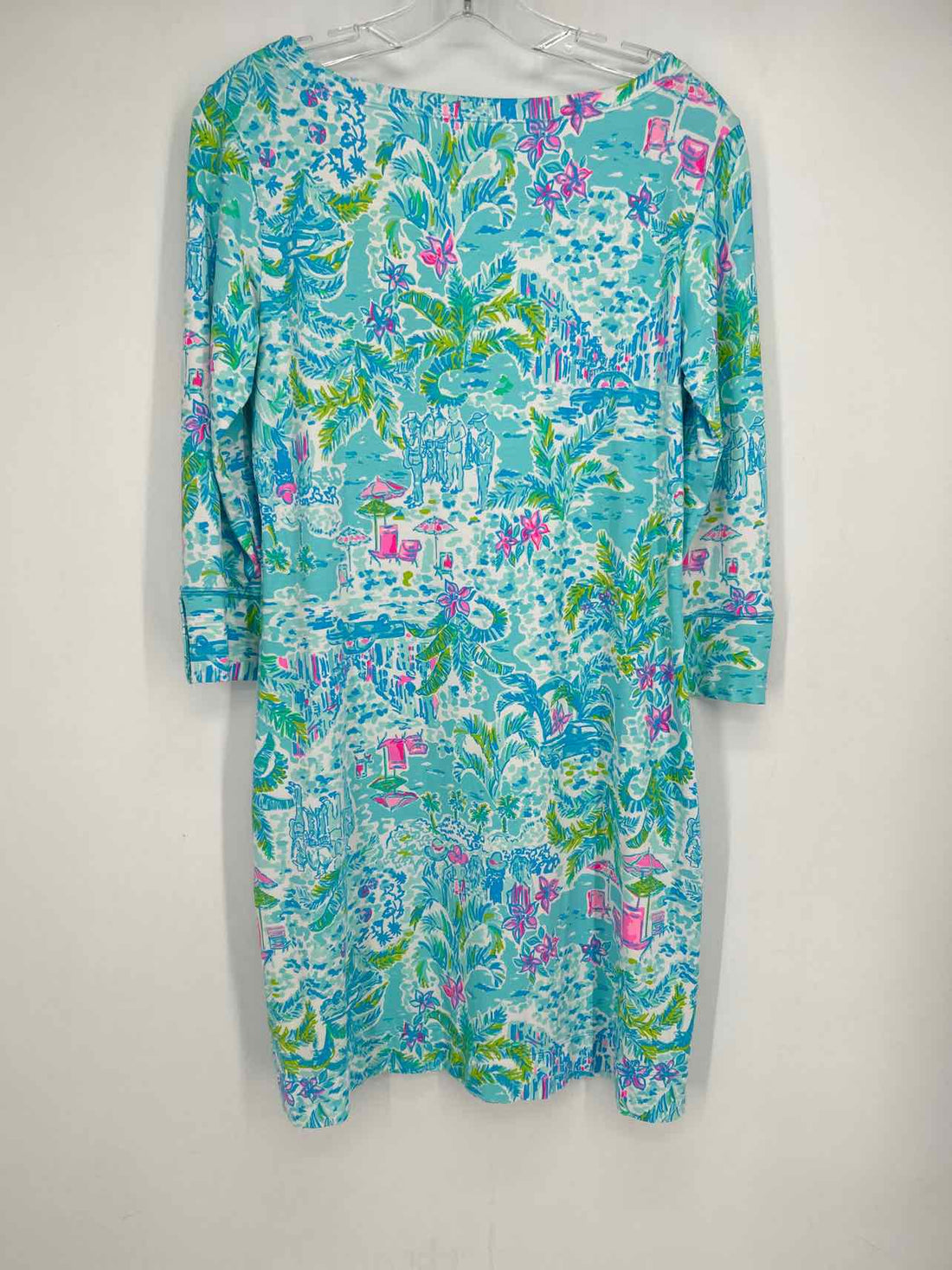 Lilly Pulitzer M Light Blue Print Lilly Pulitzer Dress