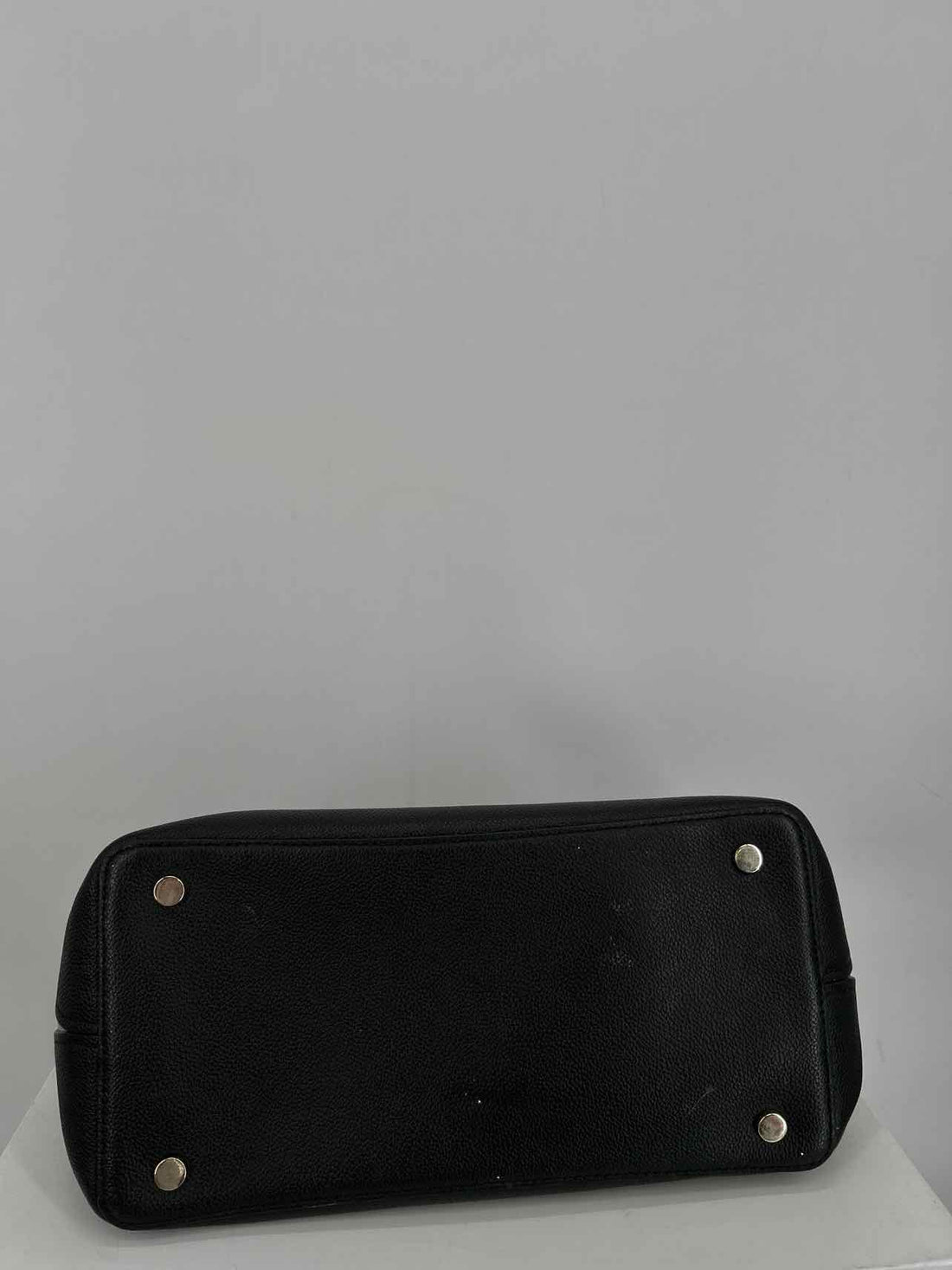 Kate Spade Black & Beige Pebbled Leather Shoulder