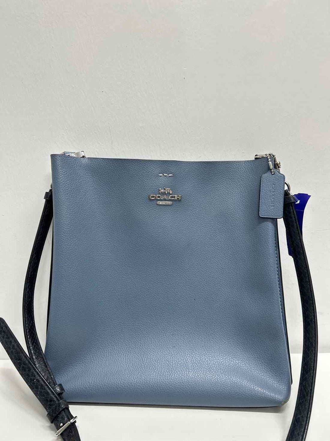 Coach Blue Leather Crossbody
