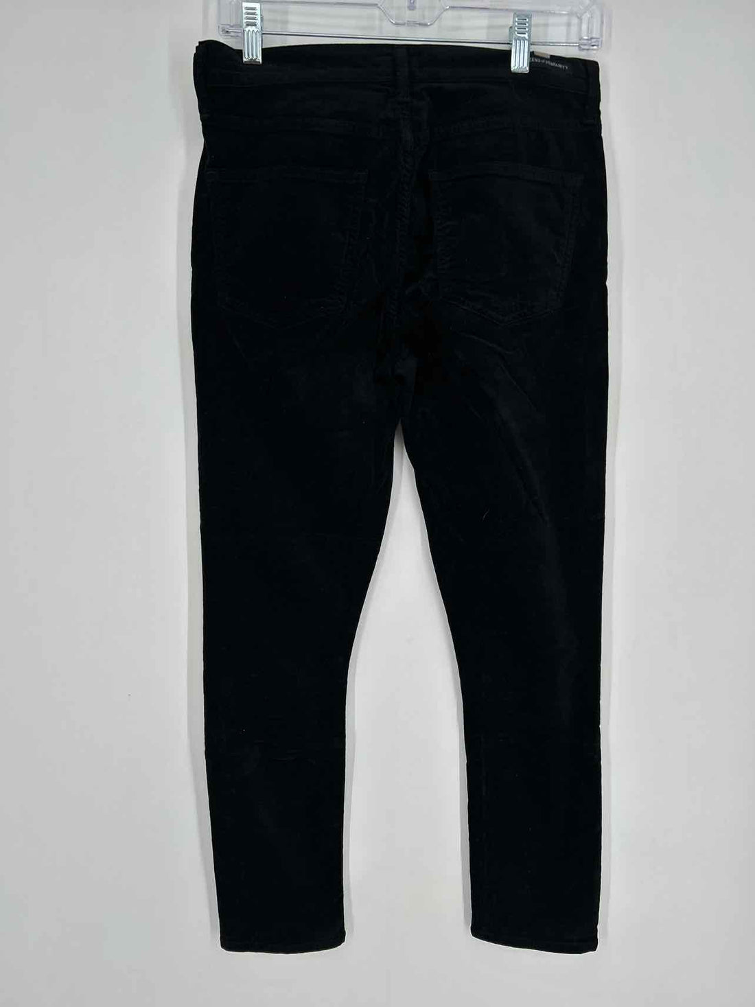 Citizens of Humanity Size 28 Black Velvet Pants