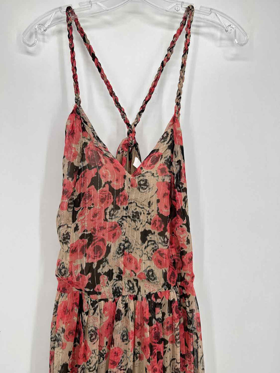 ASTR Size XS Tan Print NWT Maxi