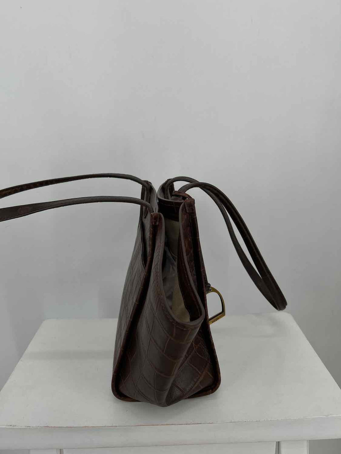 Margot Brown Genuine Leather Shoulder