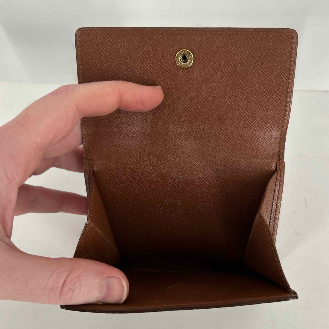 Louis Vuitton Elise Wallet  Monogram Vintage LUXURY Normal Wear & Pilling