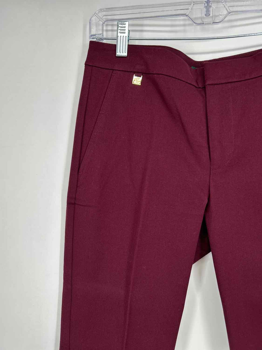 Lauren Ralph Lauren Size 4 Maroon Pants
