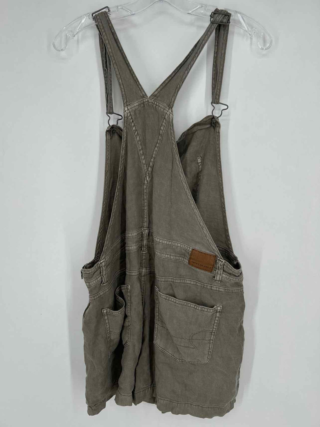 American Eagle Size L Dusty Olive Rompers