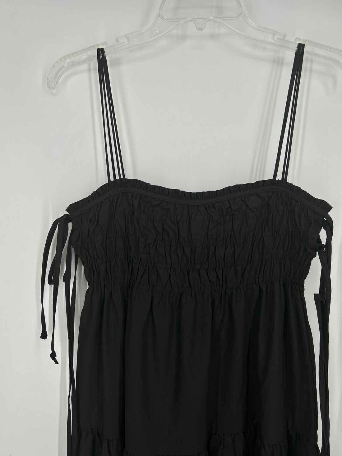Aqua Size XS Black Sleeveless Dress