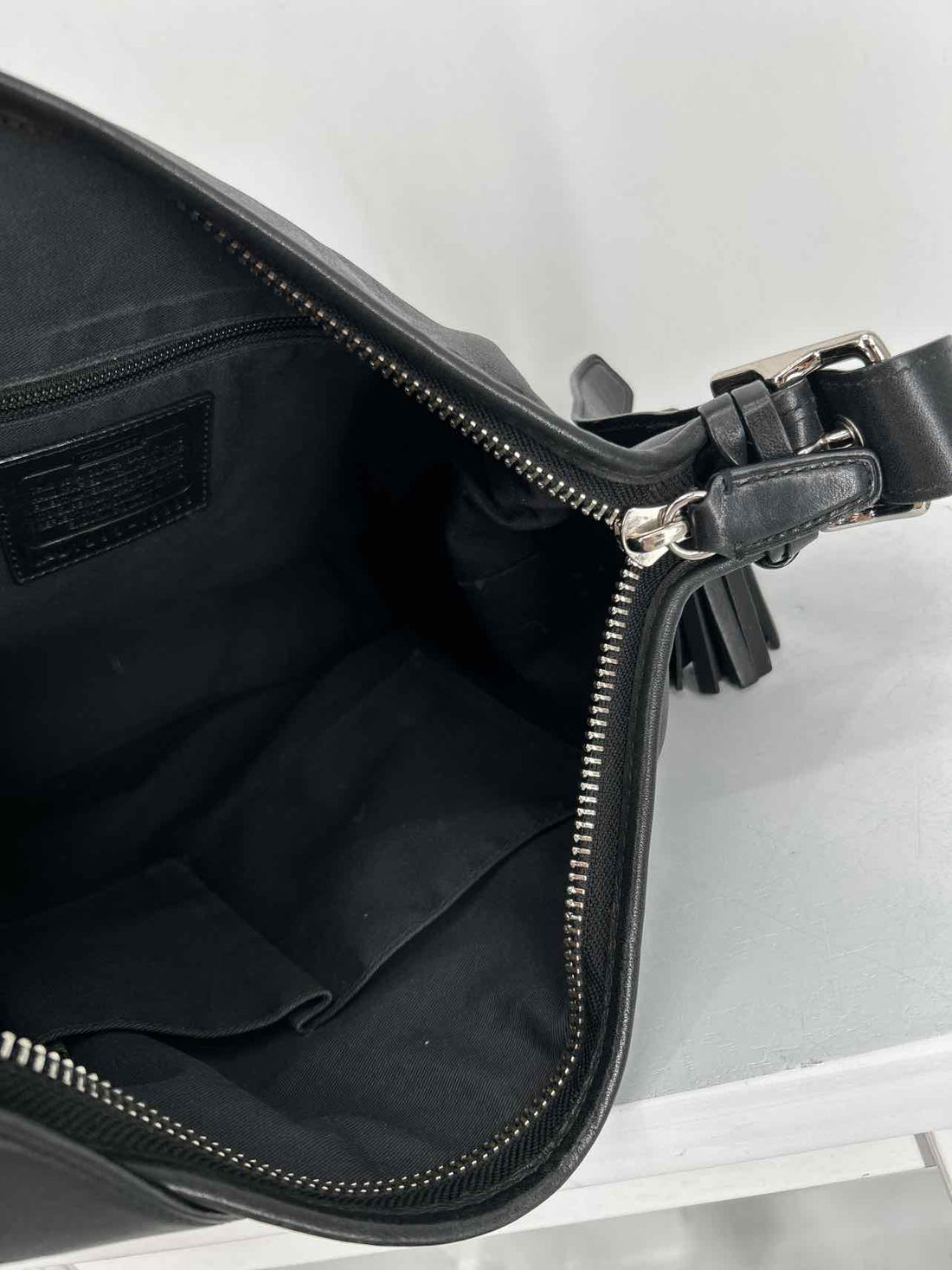Coach Black Leather Purse