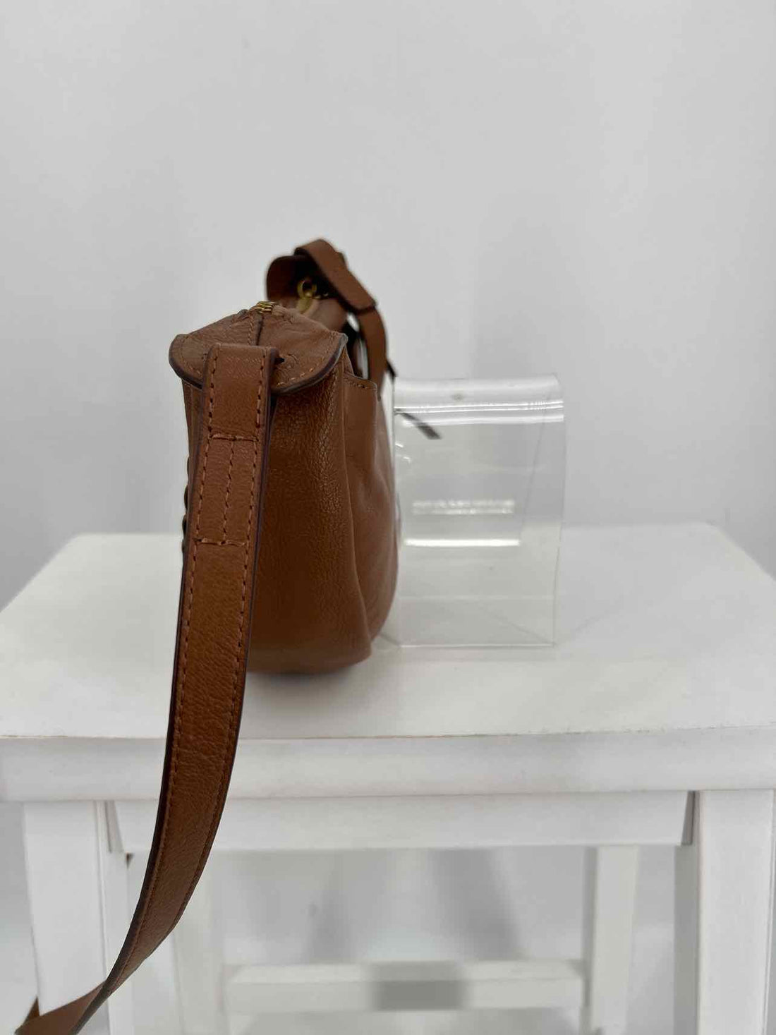 Lucky Brand Brown Leather Excellent Condition Crossbody