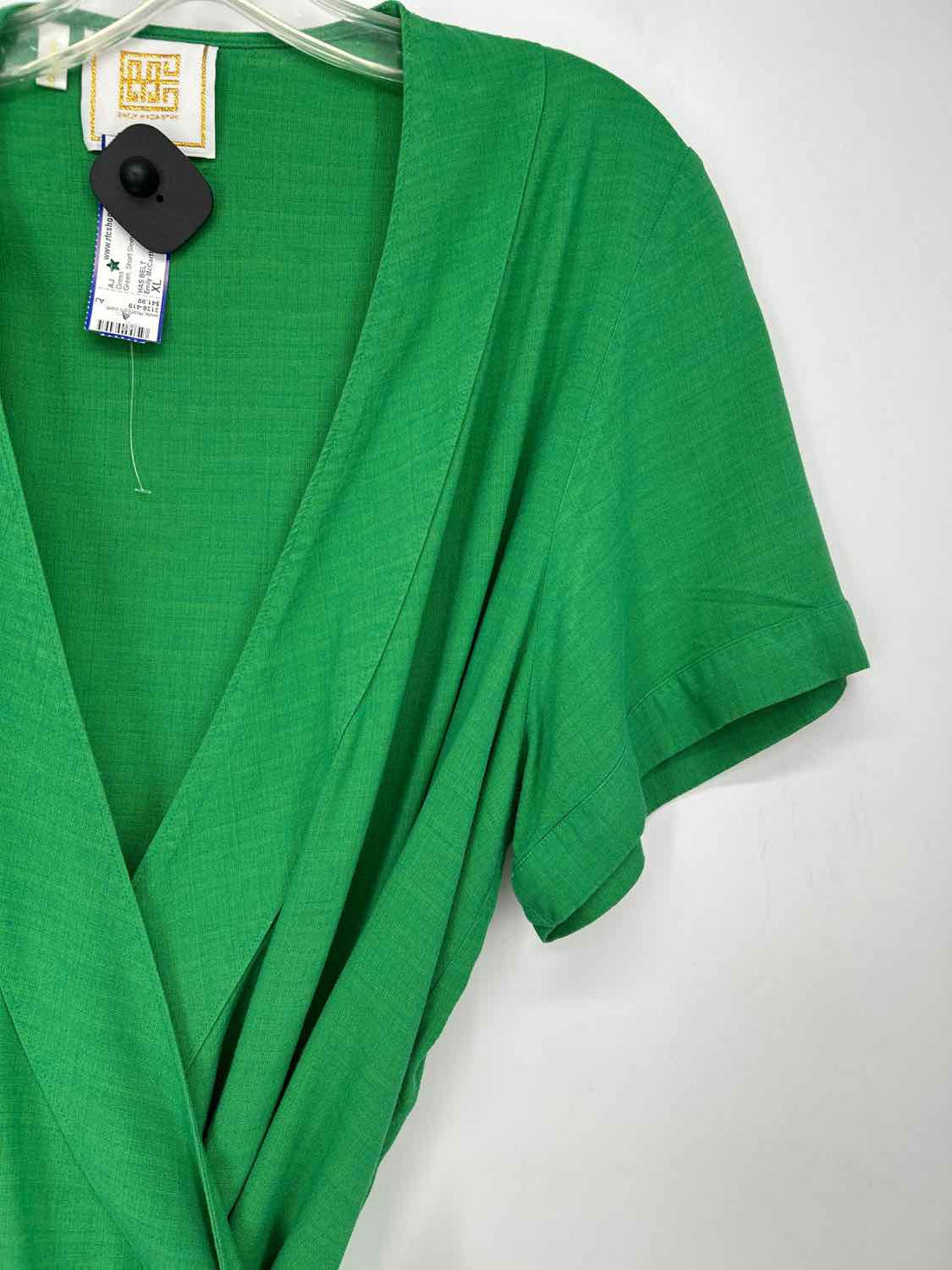 Emily McCarthy Size XL Green Short Sleeve Dress