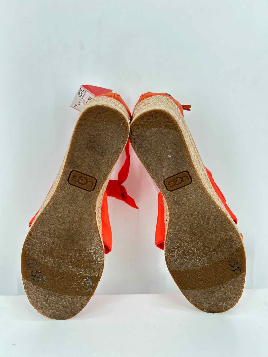 Ugg Women Size 8.5 Orange Wedges