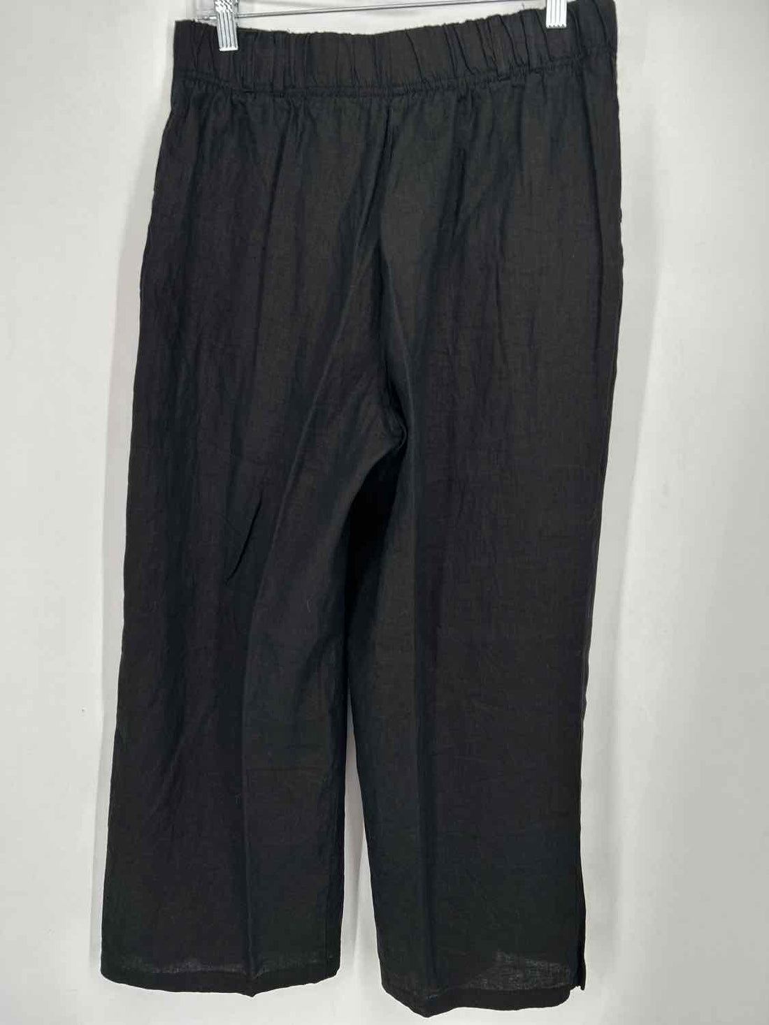Tahari Size L Black Linen NWT Pants