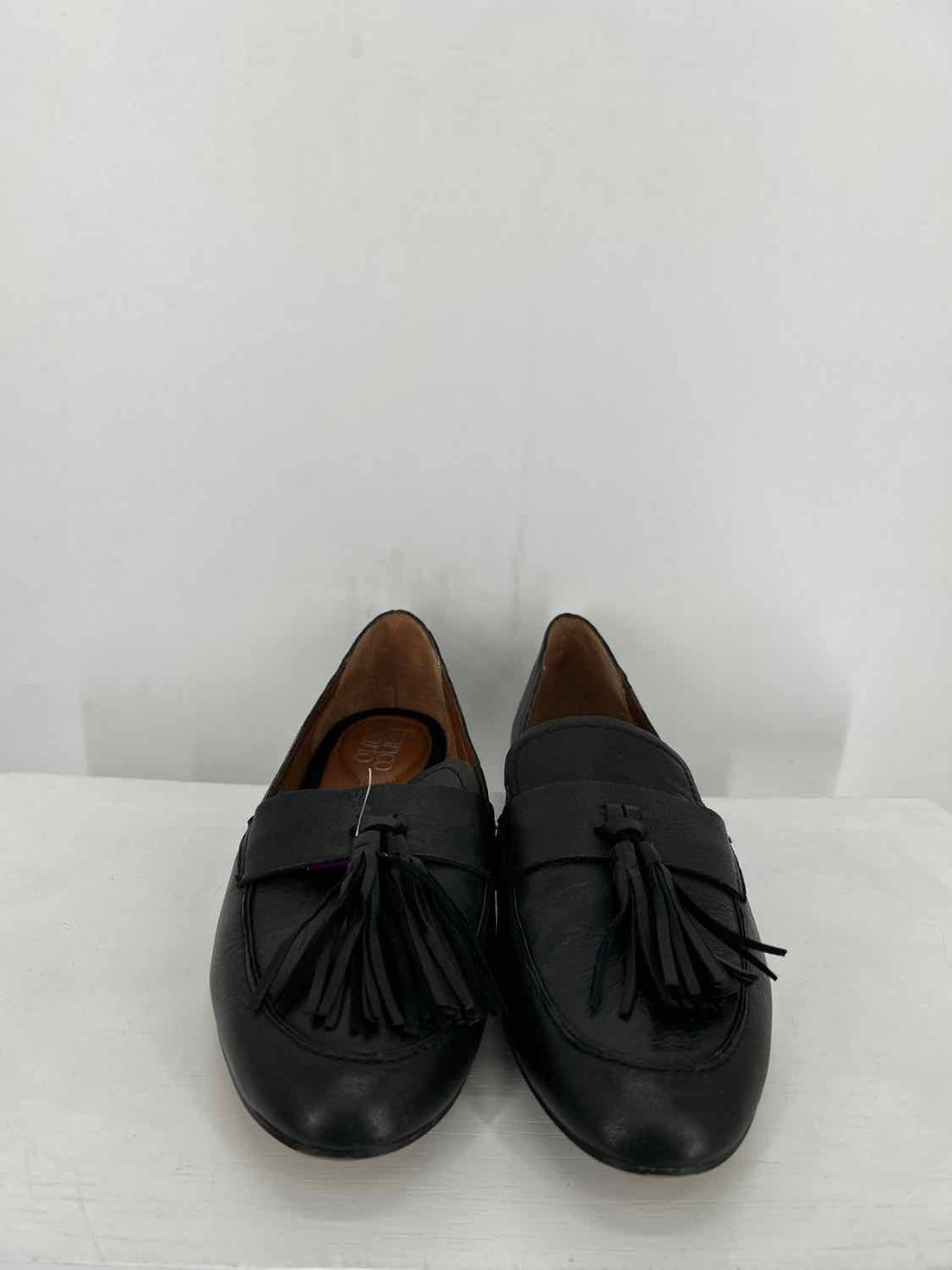 Franco Sarto Women Size 7 Black Loafers