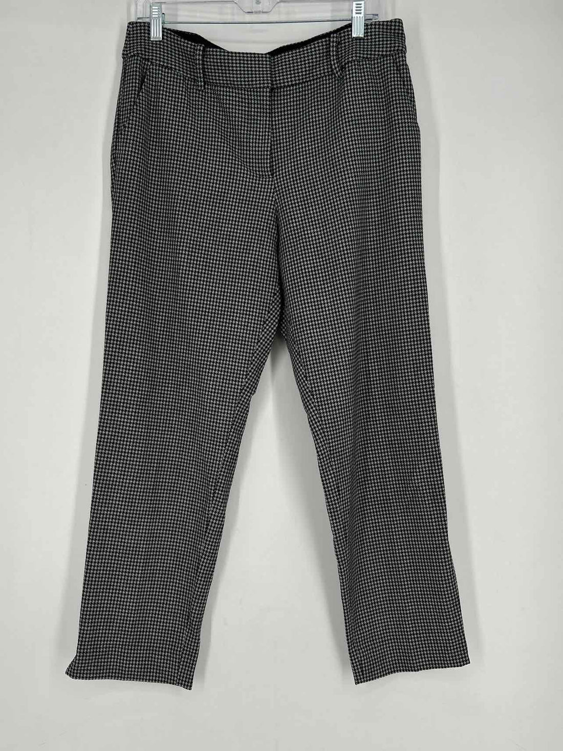Talbots Size 10 Black & White Houndstooth Pants