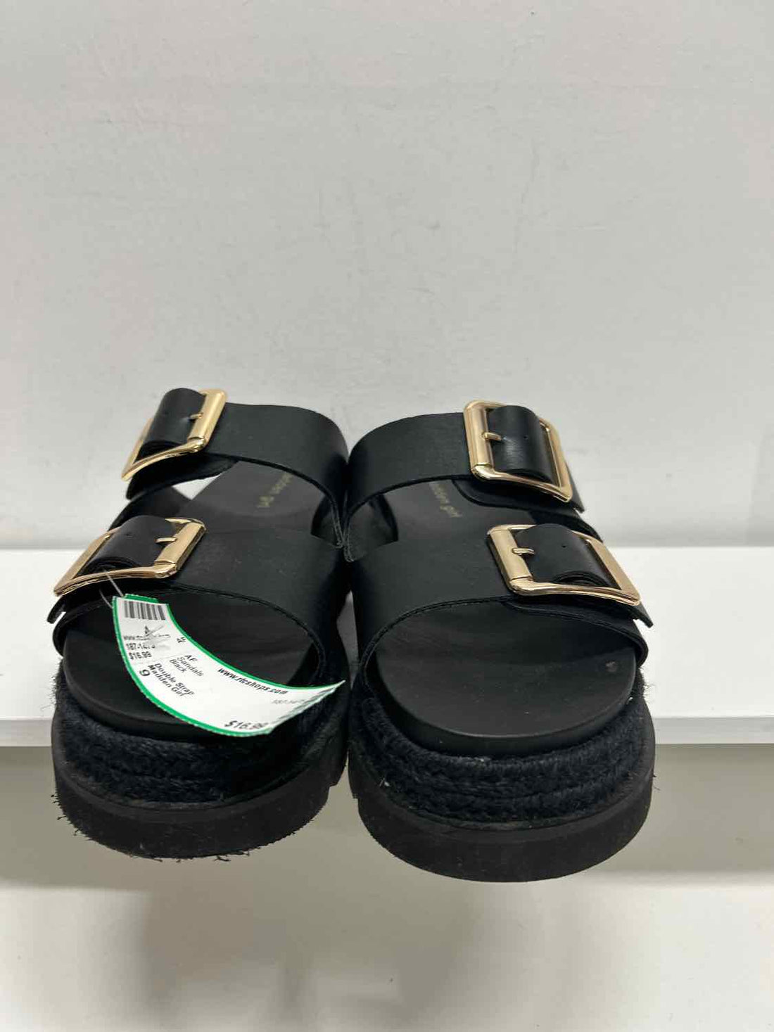 Madden Girl Women Size 9 Black Sandals