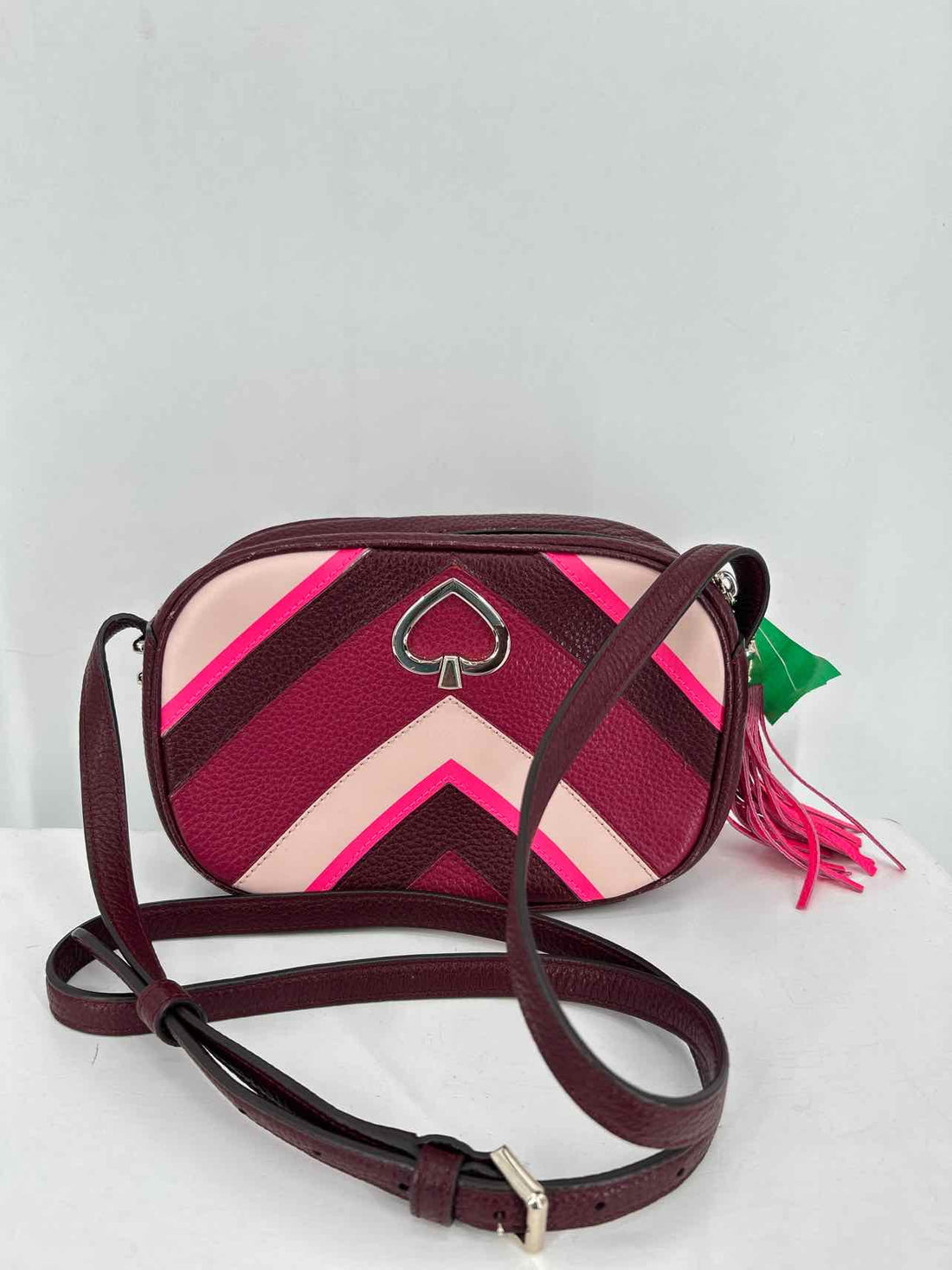 Kate Spade Pink Pebbled Leather Good Shoulder