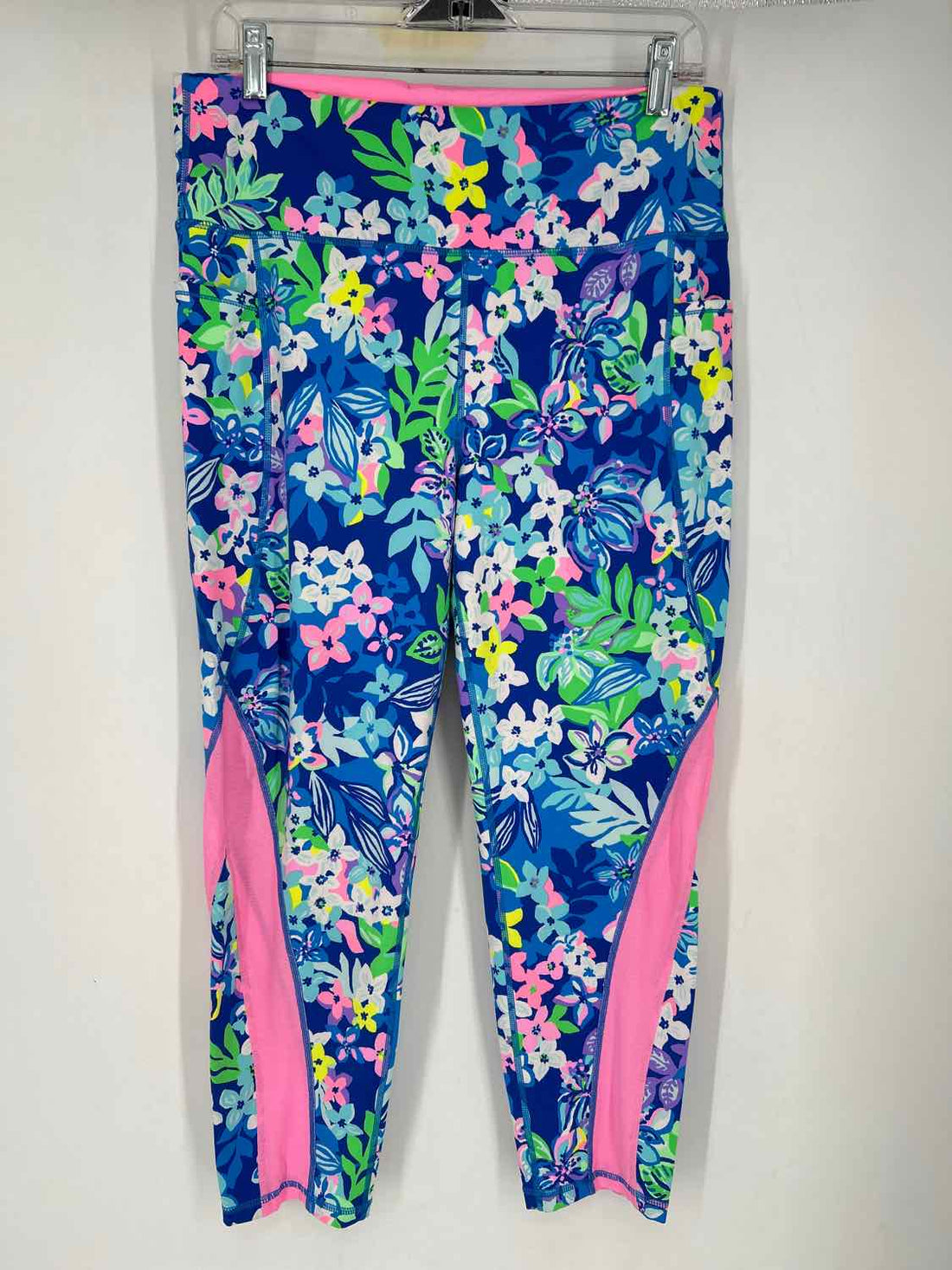 Luxletic Size XL Blue Print Lilly Pulitzer Luxletic Leggings