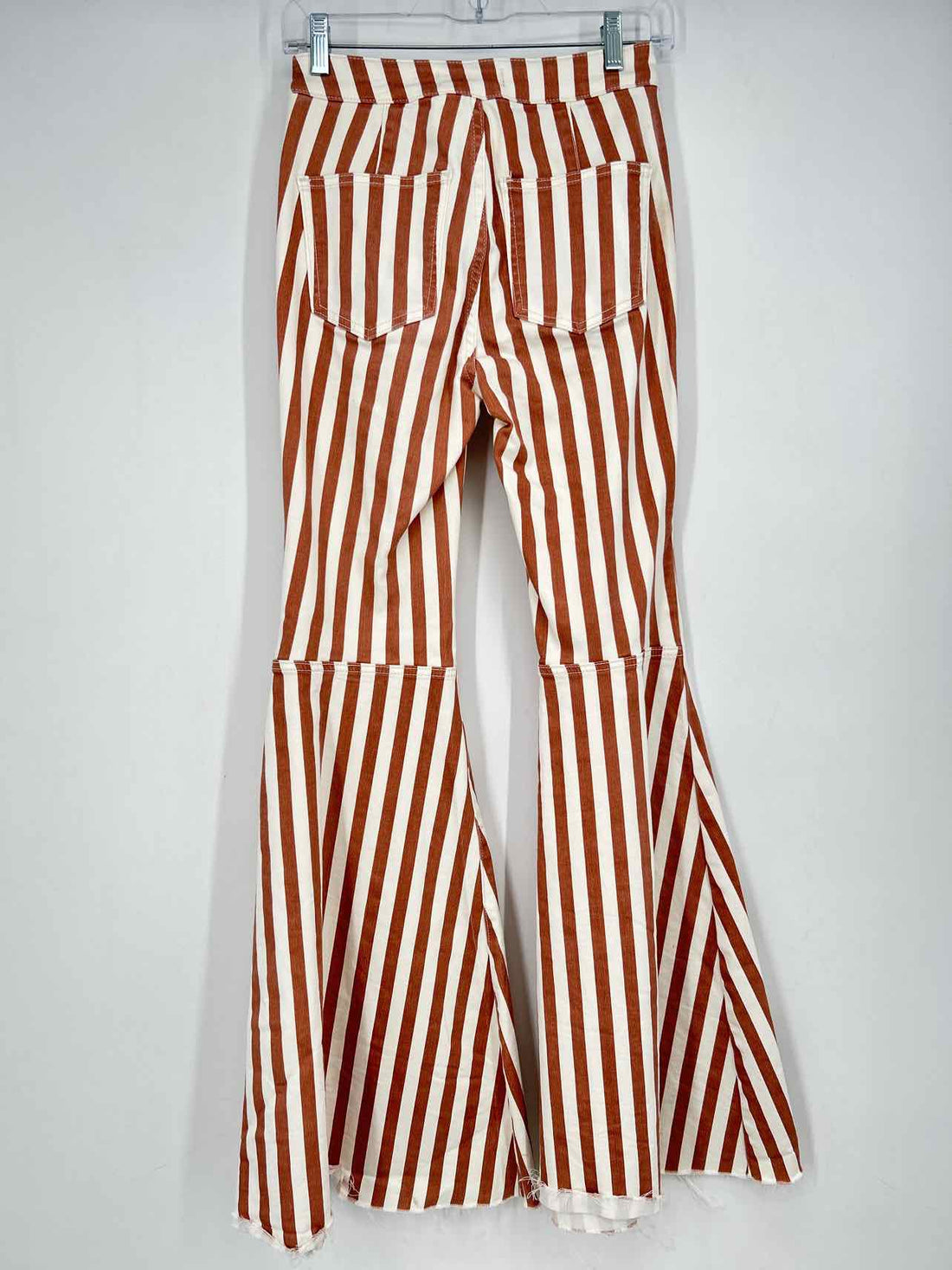 We The Free Size 26 Rose & White Striped Jeans