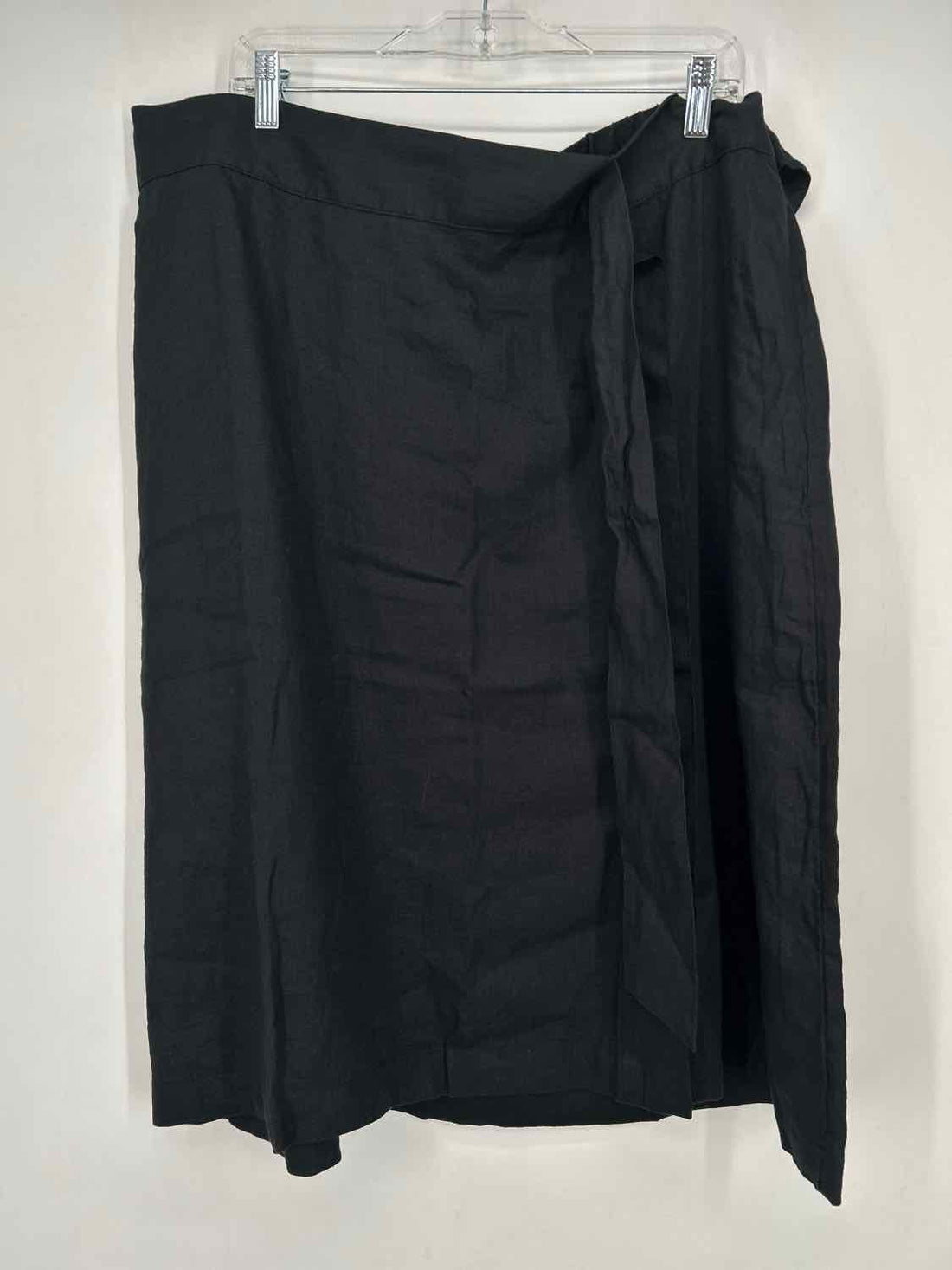 J Jill Size XL Black Linen Blend Pants