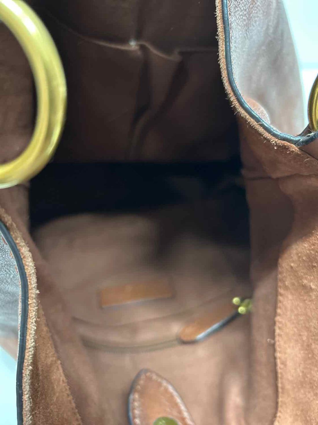 Frye Brown Leather Pre Owned Hobo