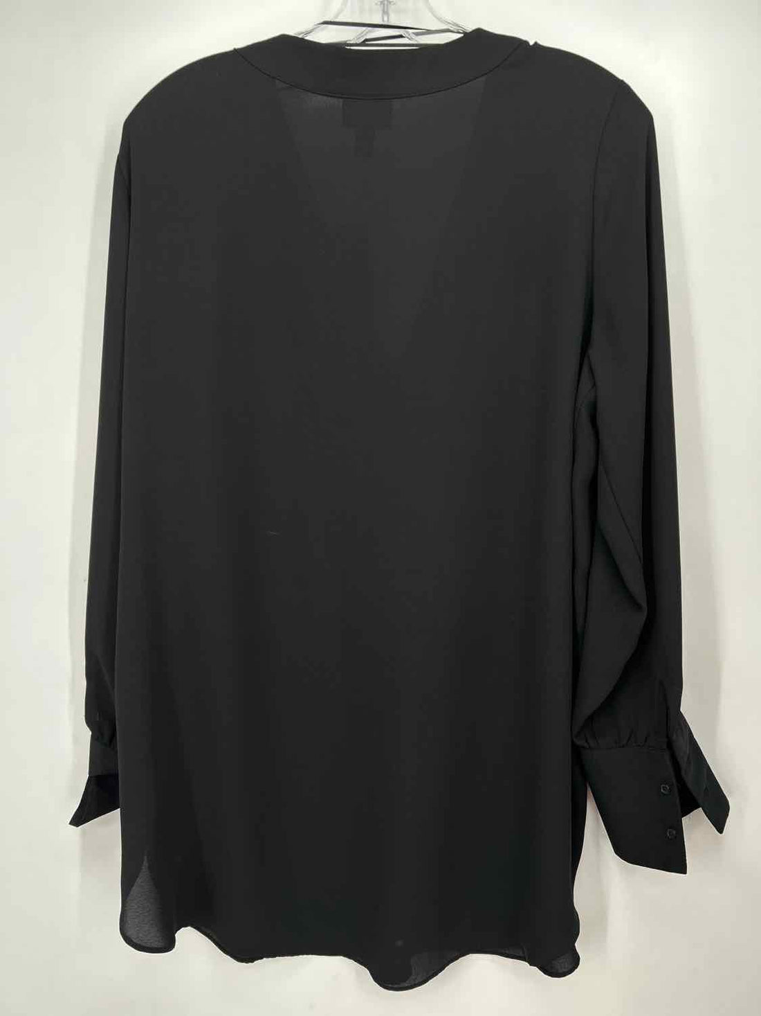 Who What Wear Size L Black Long Sleeve