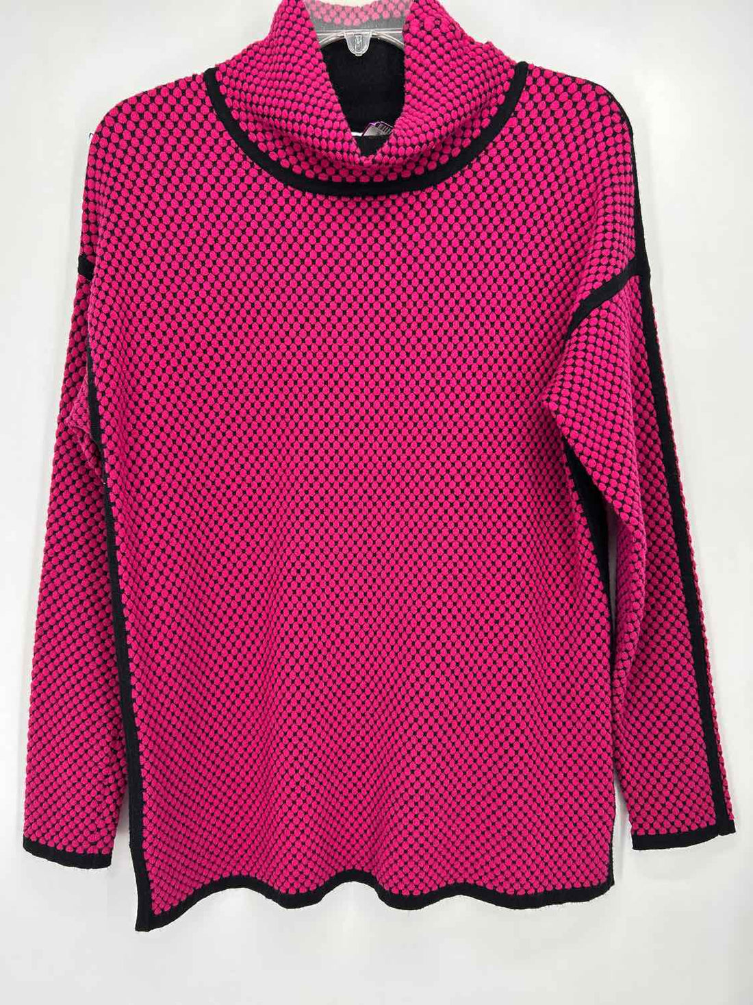 Joseph Ribkoff Size S Magenta & Black Sweater