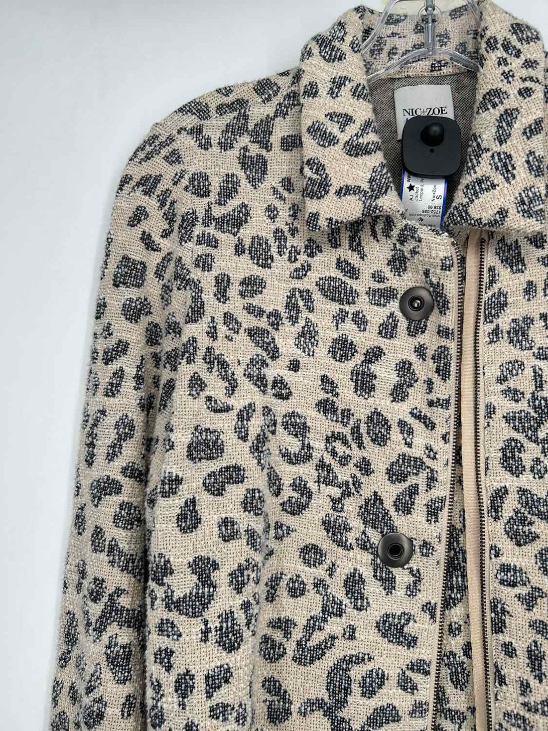 Nic+Zoe Size S Leopard Jacket