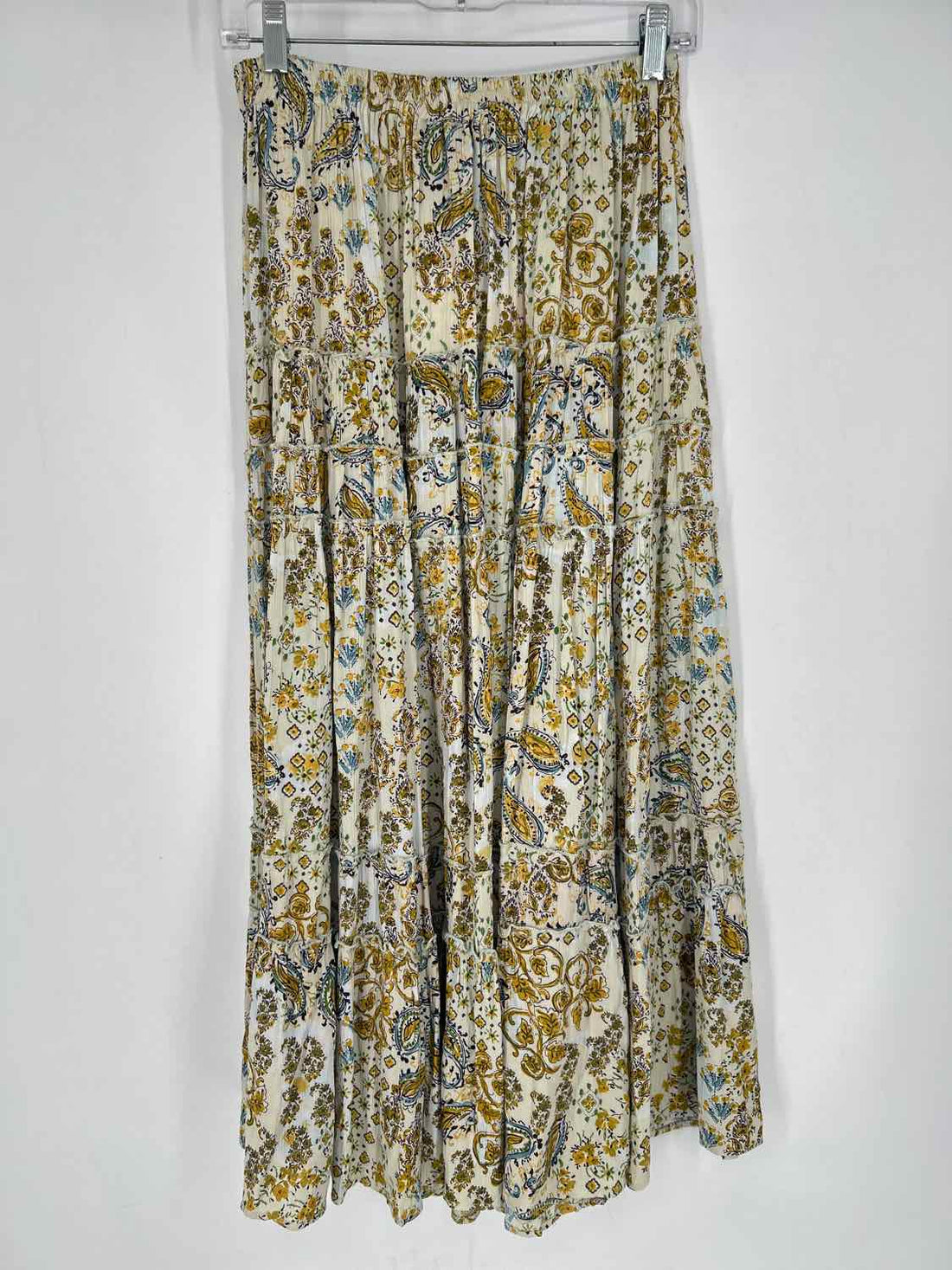 Angie Size S Yellow Green & Blue NWT Skirts