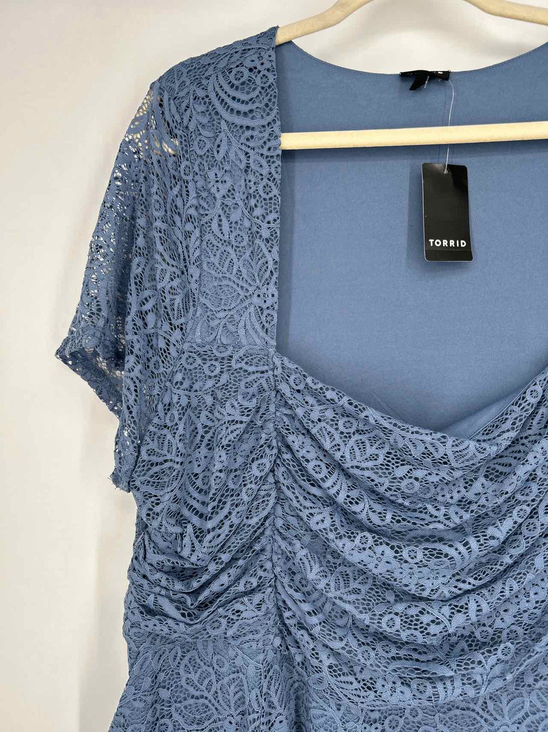 Torrid Size 3X Blue Lace NWT Dress