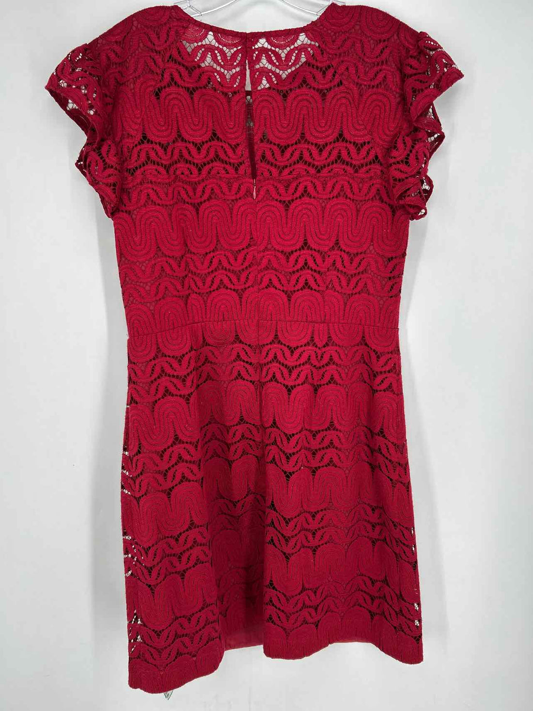 Trina by Trina Turk Size 12 Red Lace Dress