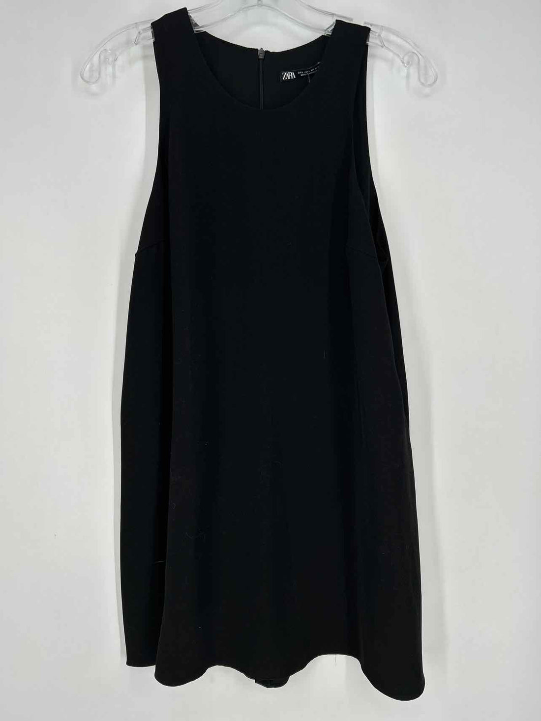 Zara Size L Black Sleeveless Rompers