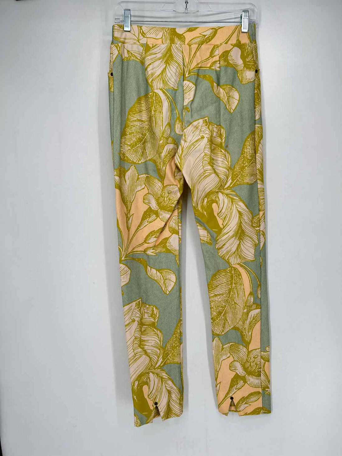 Jean-Pierre Klifa Size M Blue & Green Print Pants