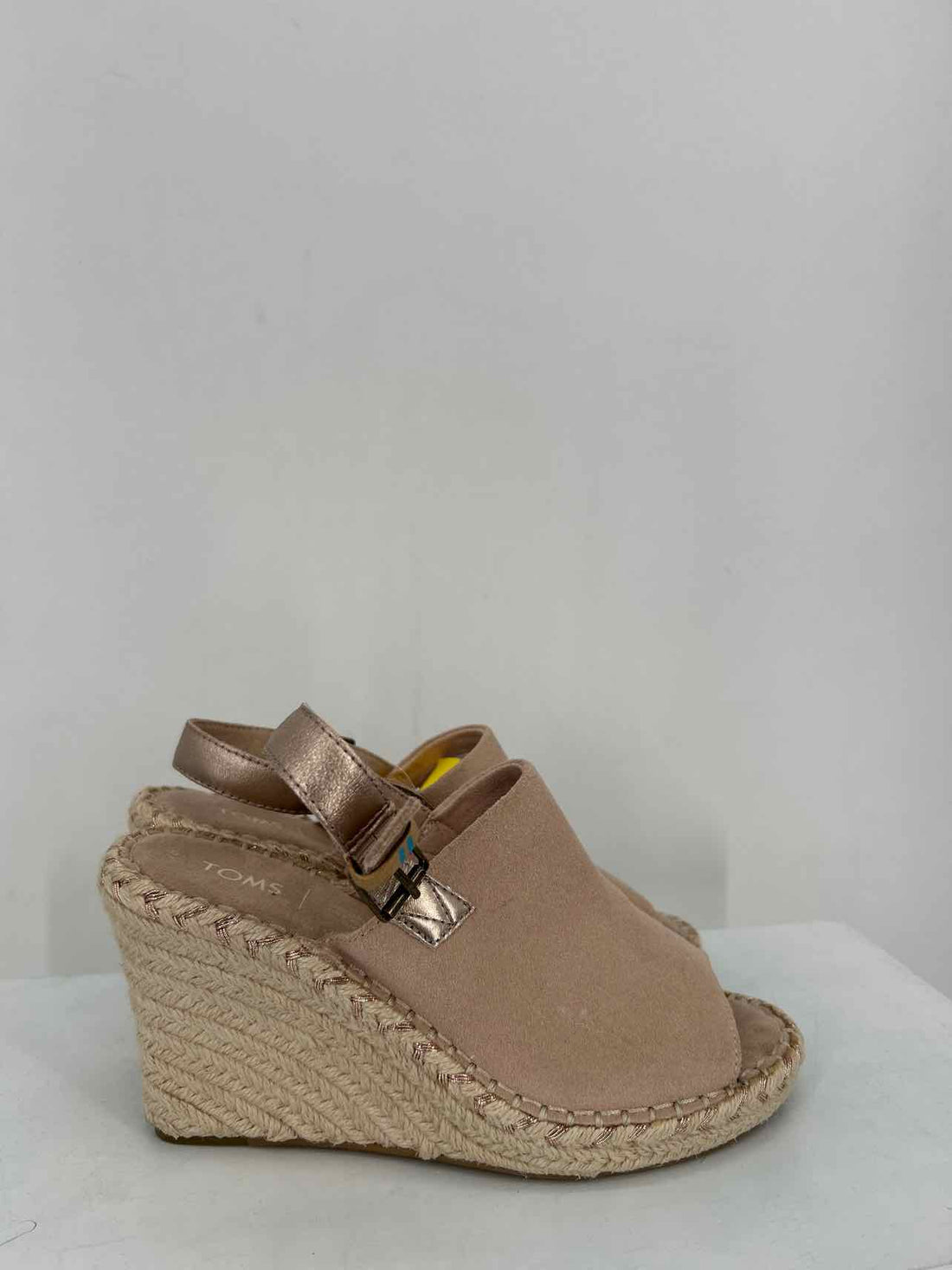 Toms Women Size 7 Blush Espadrilles Wedges
