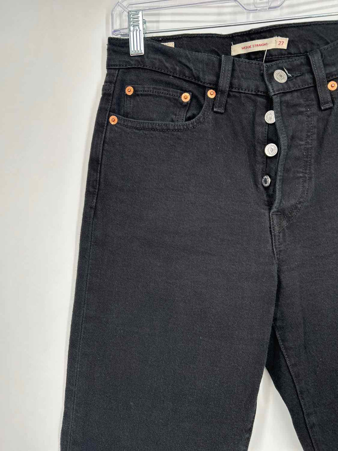 Levis Size 27(4) Black Jeans